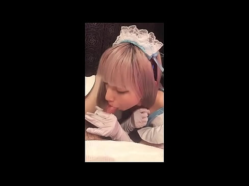 ❤️ Японскі ідал [маюка], французскі касцюм пакаёўкі, частка 1, мінет і дрочка з ласьёнам ️❌ Порна у нас ﹏